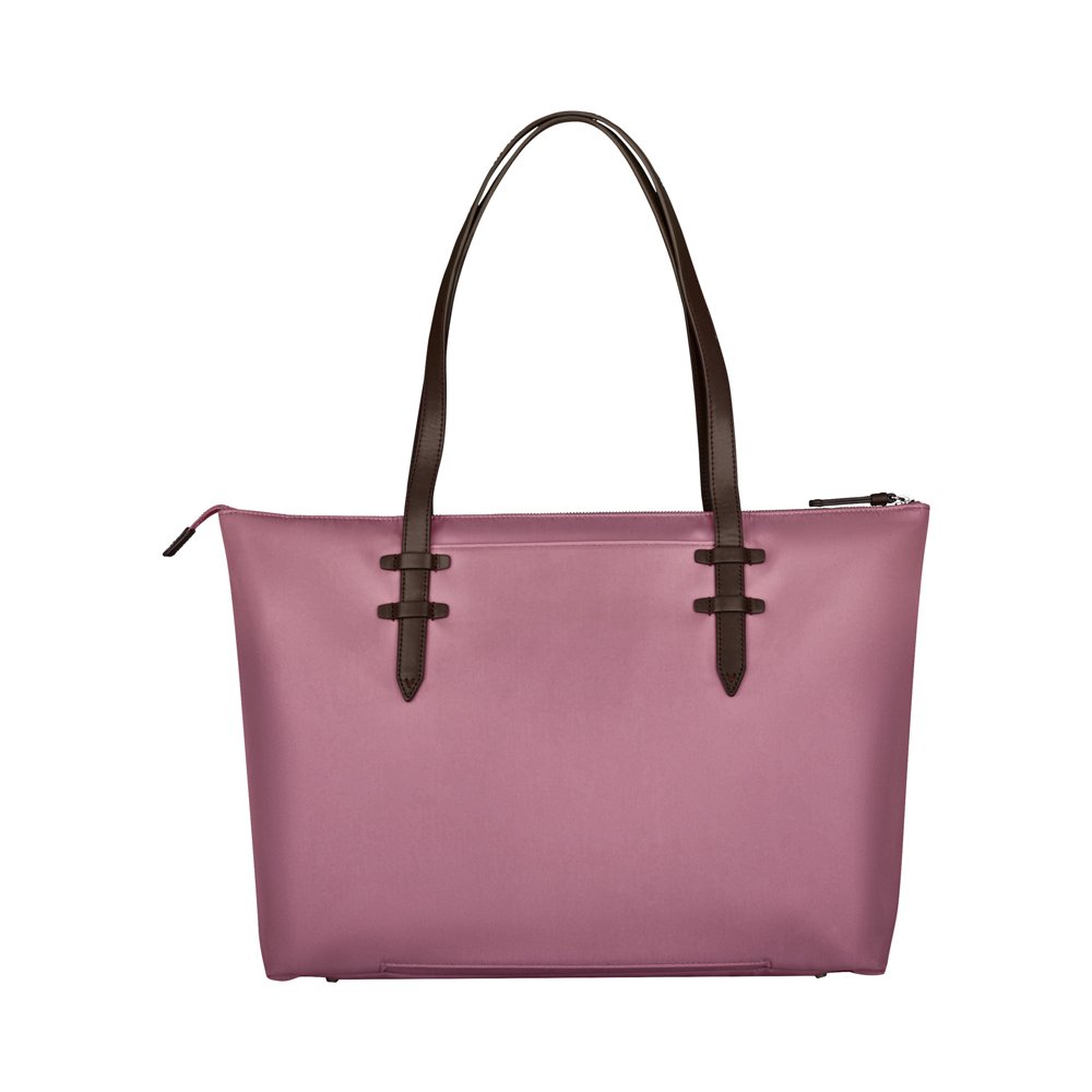 Сумка VICTORINOX Victoria Deluxe Business Tote, пурпурно-розовая, нейлон/кожа, 47x15x31 см, 16 л_3