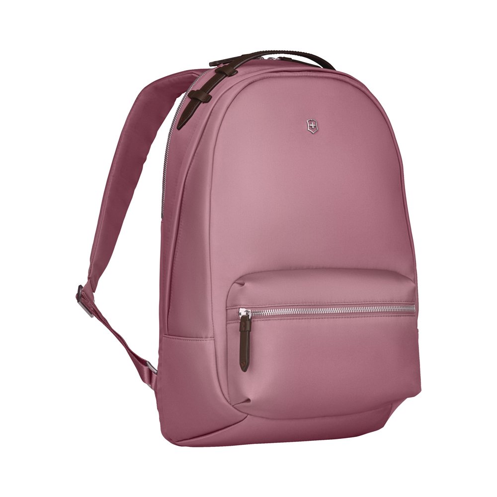 Рюкзак VICTORINOX Victoria Classic Business Backpack 15.4, пурпурно-розовый, нейлон/кожа, 27x2x41 см_2