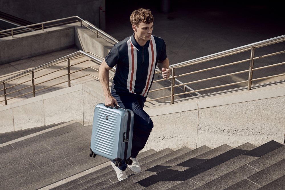 Чемодан VICTORINOX Airox, голубой, 100% поликарбонат Makrolon, 40x20x55 см, 33 л_13