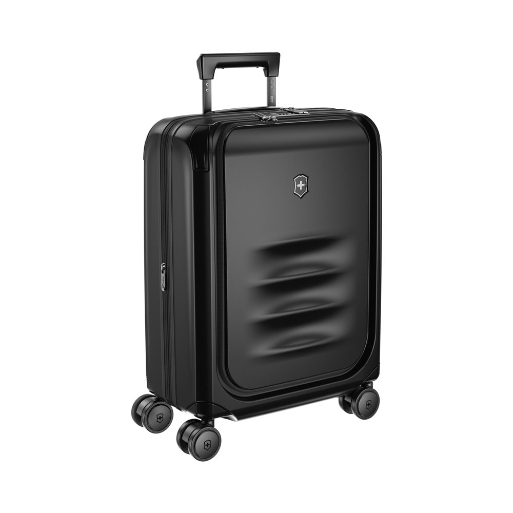 Чемодан VICTORINOX Spectra™ 3.0 Global Carry-On, чёрный, поликарбонат Sorplas™, 40x20x55 см, 39 л_1
