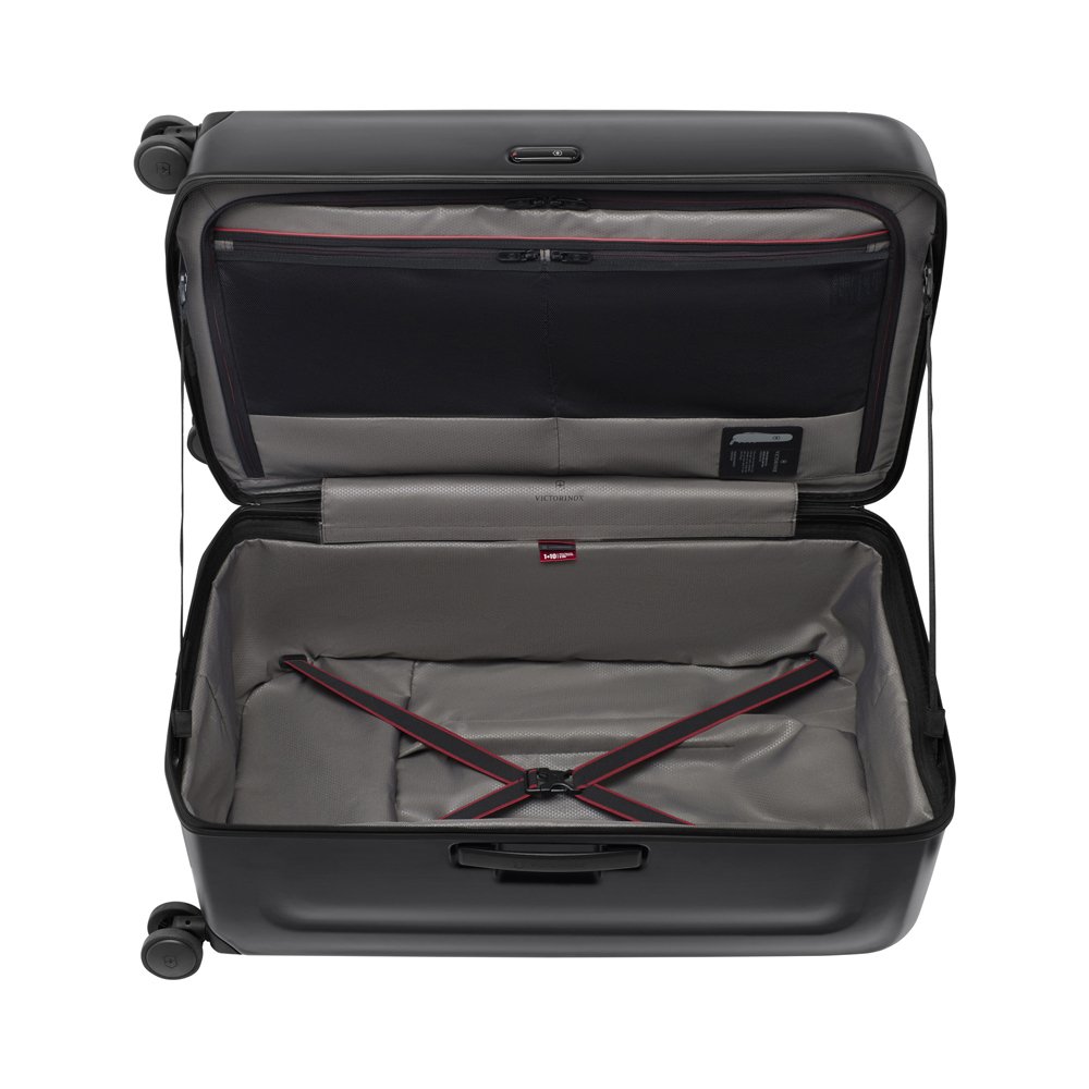 Чемодан VICTORINOX Spectra™ 3.0 Trunk Large Case, чёрный, поликарбонат Sorplas™, 42x36x76 см, 99 л_5
