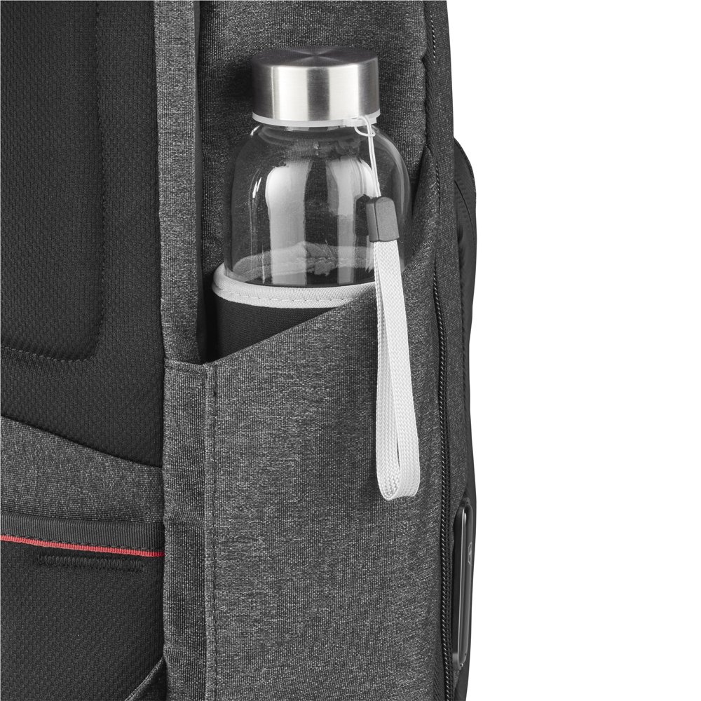 Рюкзак VICTORINOX Architecture Urban2 City Backpack 14'', серый, полиэстер / кожа, 30x19x42 см, 17 л_10