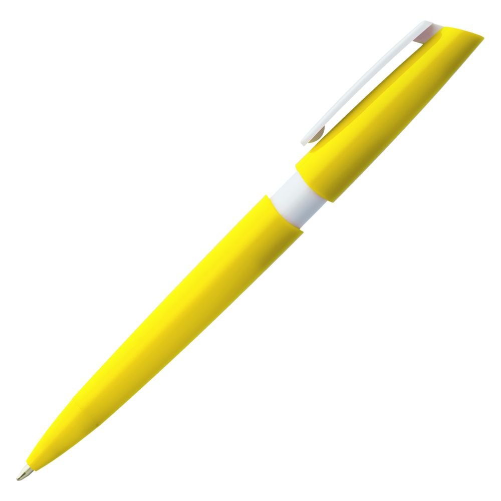 Ручка шариковая Calypso, желтая_1