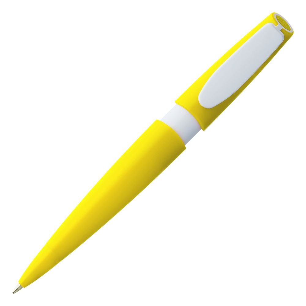 Ручка шариковая Calypso, желтая_2