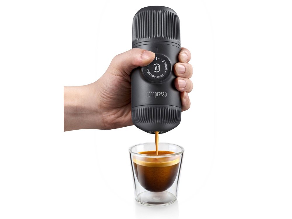Ручная мини кофемашина Nanopresso + кейс для хранения_1