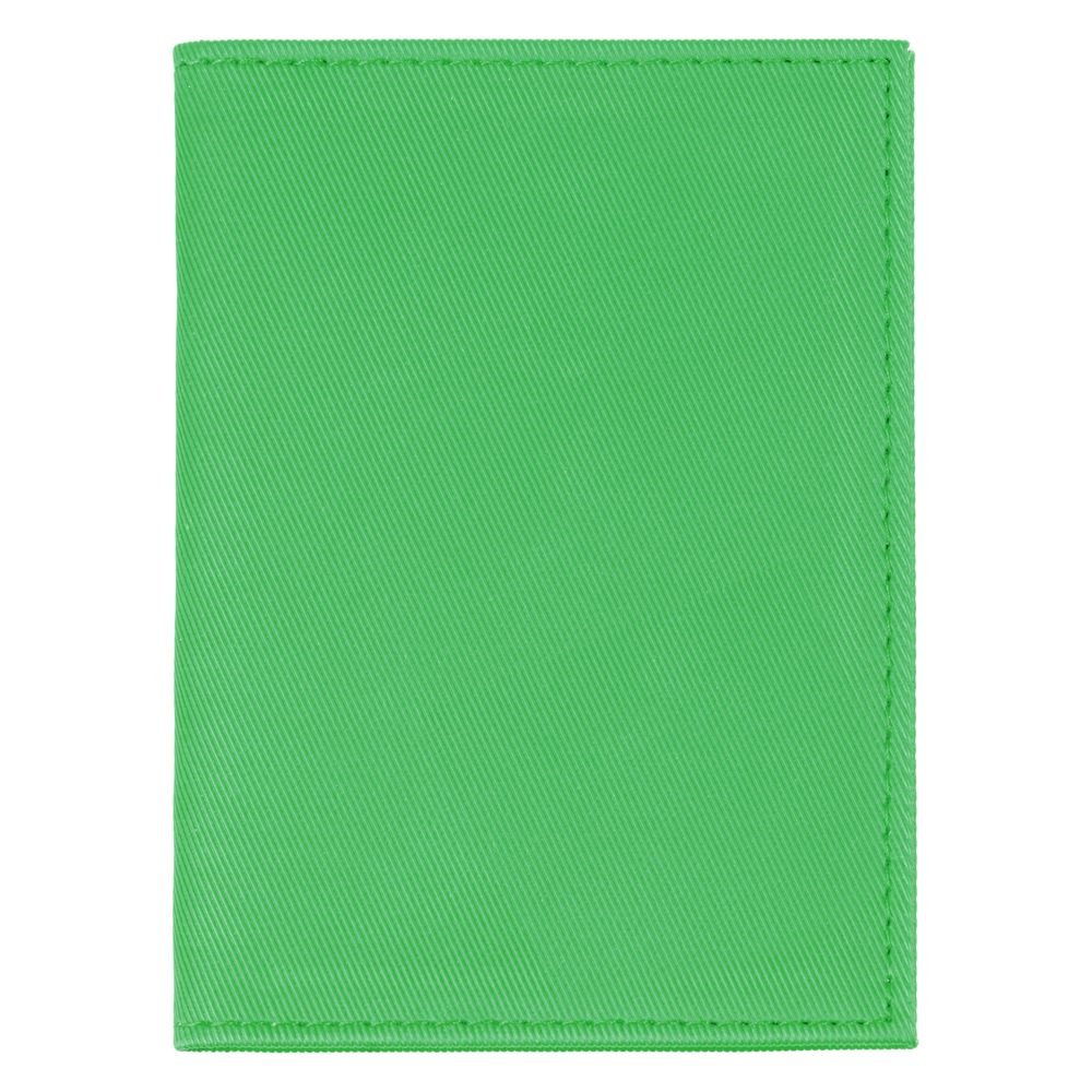 Обложка для автодокументов Twill, зеленая_1