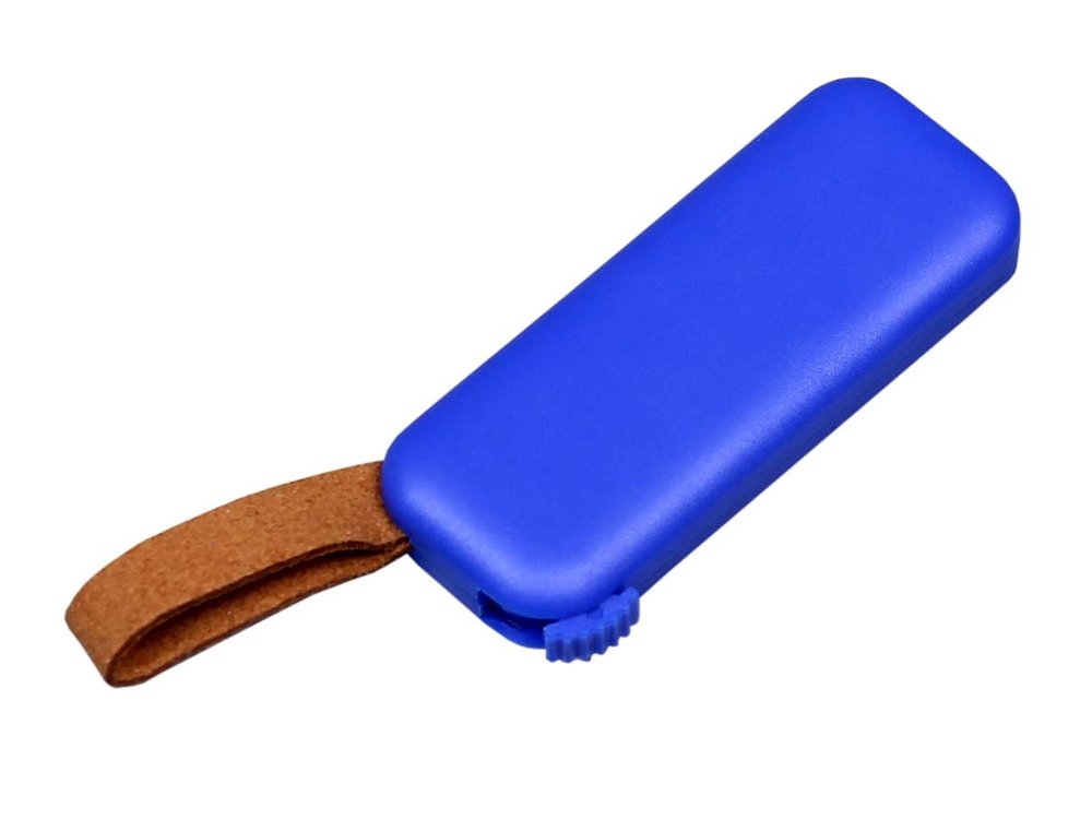 USB 3.0- флешка промо на 32 Гб прямоугольной формы, выдвижной механизм_1