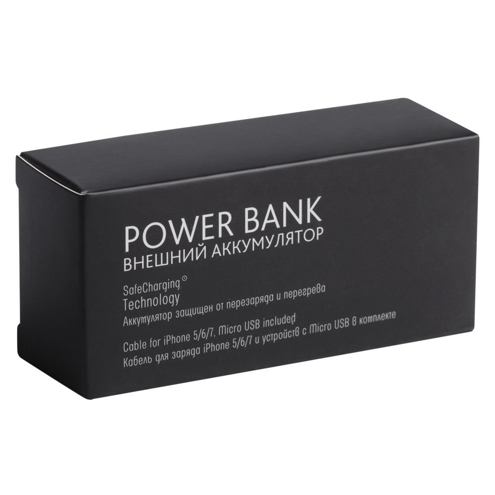 Внешний аккумулятор Easy Metal 2200 мАч, бирюзовый_6