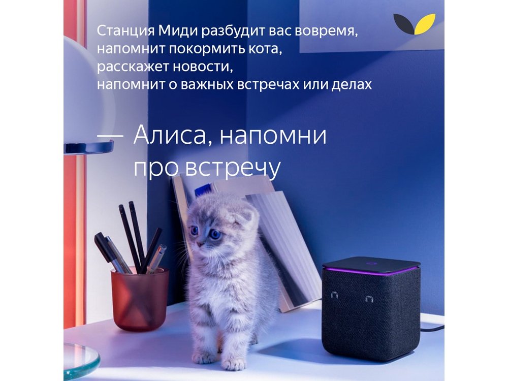 Умная колонка ЯНДЕКС Станция Миди с Алисой, с Zigbee, 24 Вт_17