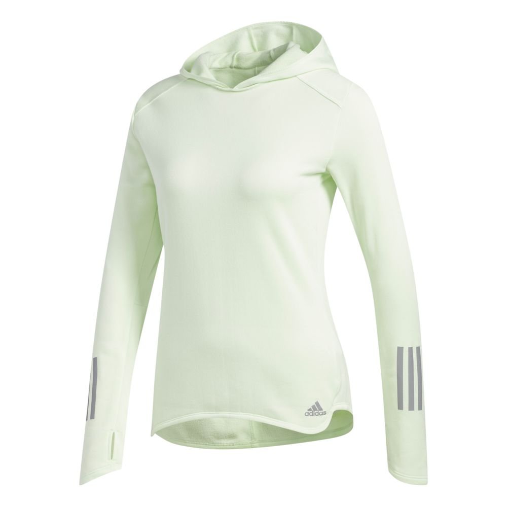 Толстовка женская с капюшоном RS Hoodie, светло-зеленая_2