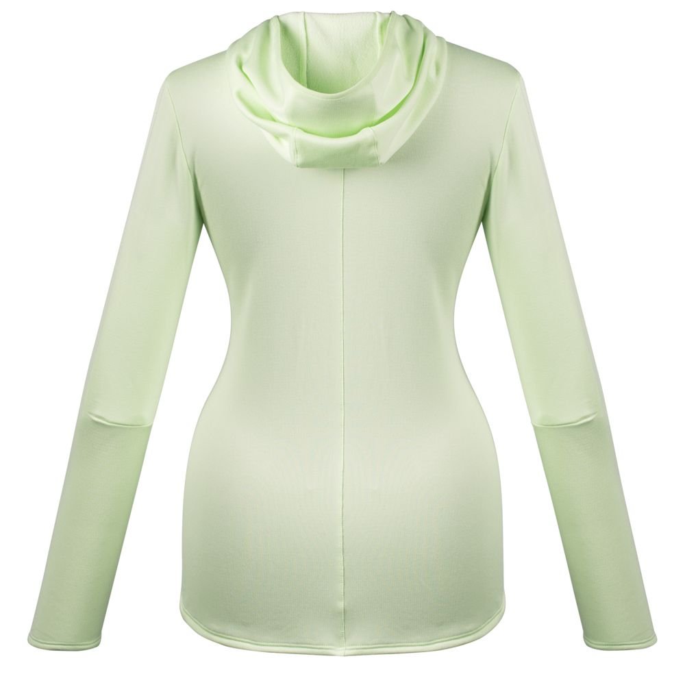 Толстовка женская с капюшоном RS Hoodie, светло-зеленая_1