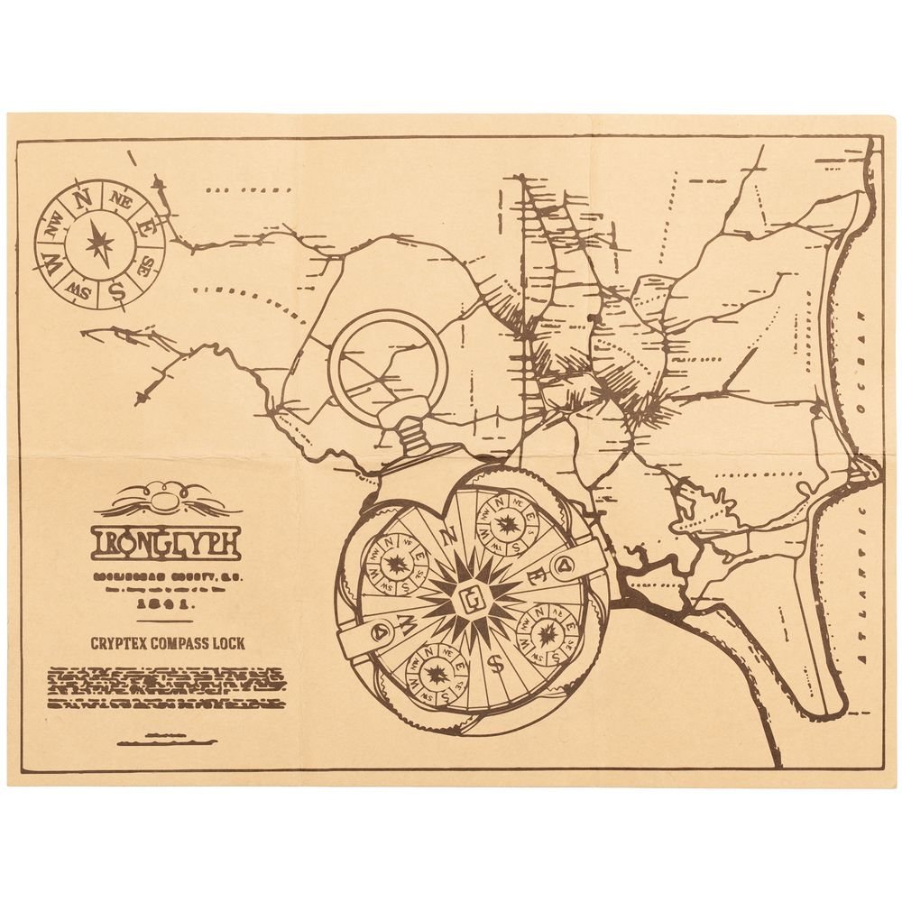 Флешка «Криптекс»® Compass Lock, 32 Гб_12