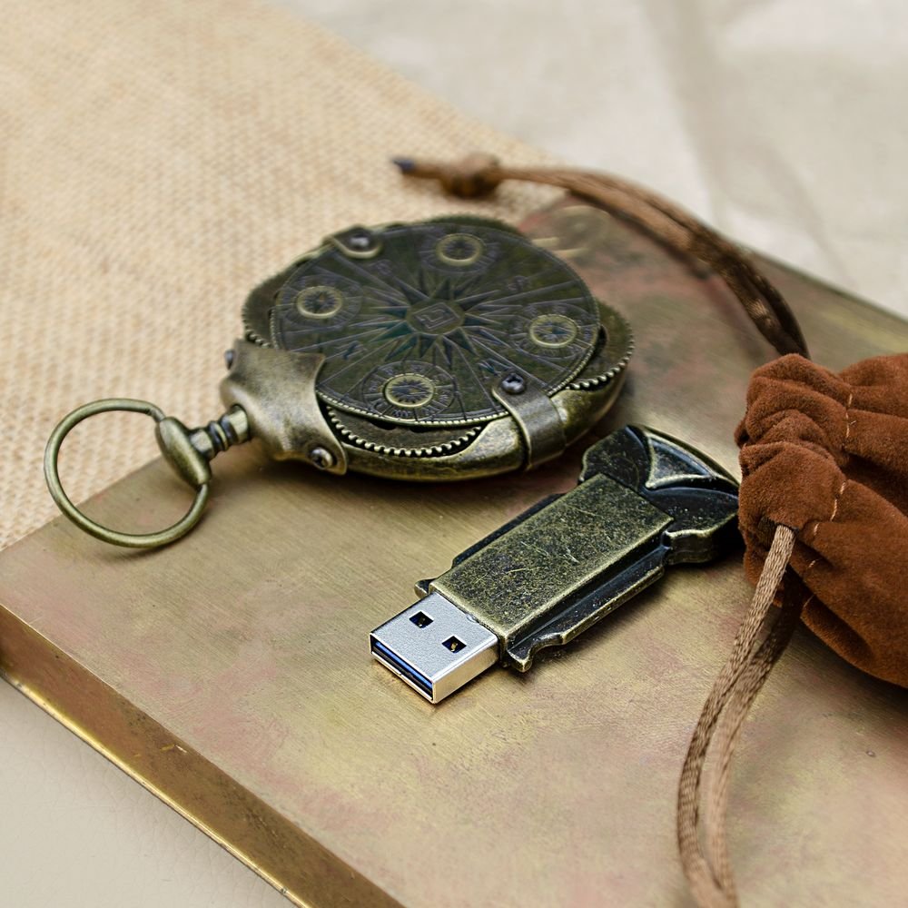 Флешка «Криптекс»® Compass Lock, 32 Гб_15