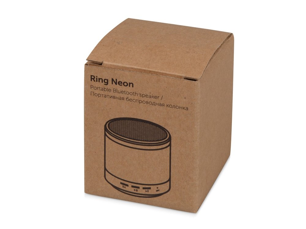 Портативная колонка Ring neon с подсветкой корпуса_4