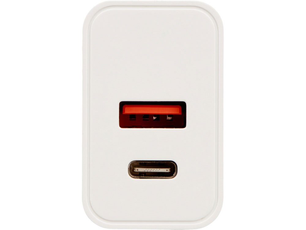 Сетевое зарядное устройство c выходами USB-A и USB-C и быстрой зарядкой QC/PD Recharger Pro, 30 Вт_2