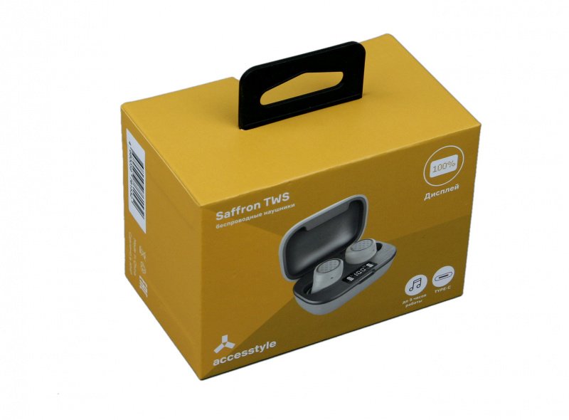 Saffron_TWS Беспроводные наушники Accesstyle Saffron TWS, белый_3