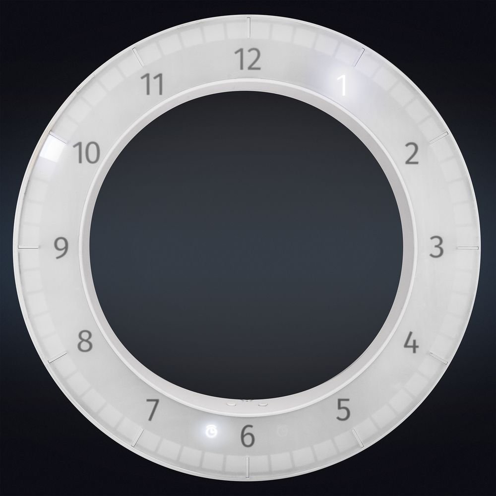 Часы настенные The Only Clock, белые_6