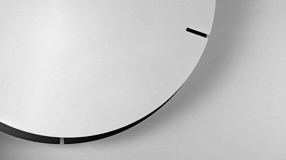 Часы настенные Melancholia Clock, белые_2