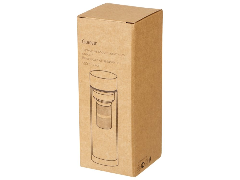 Стеклянная термобутылка Glassir, 500мл_7