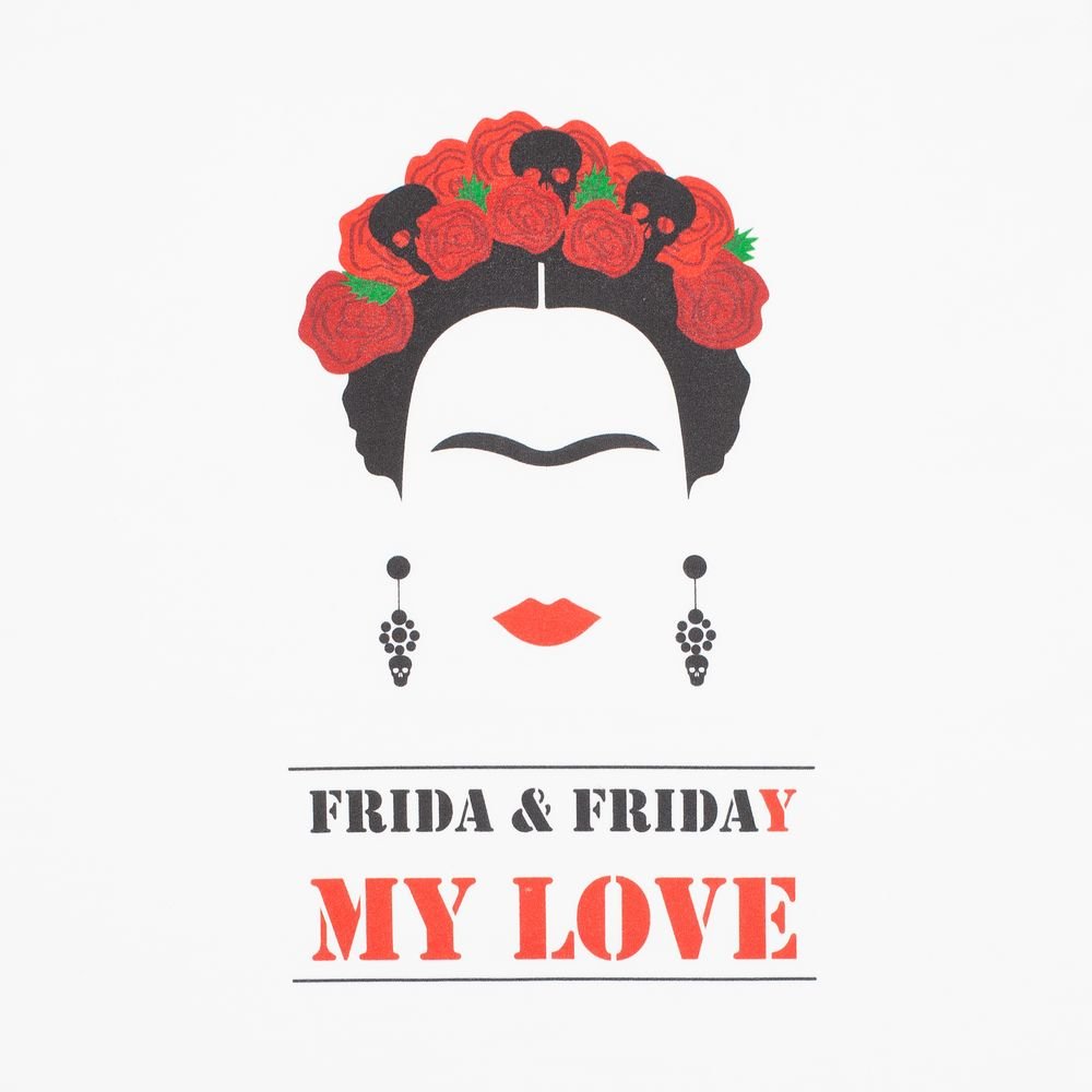 Футболка женская Frida & Friday, белая_2