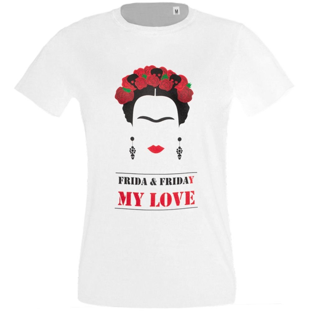 Футболка женская Frida & Friday, белая_1