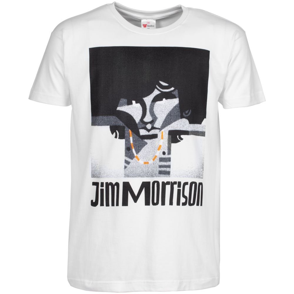 Футболка «Меламед. Jim Morrison», белая_1