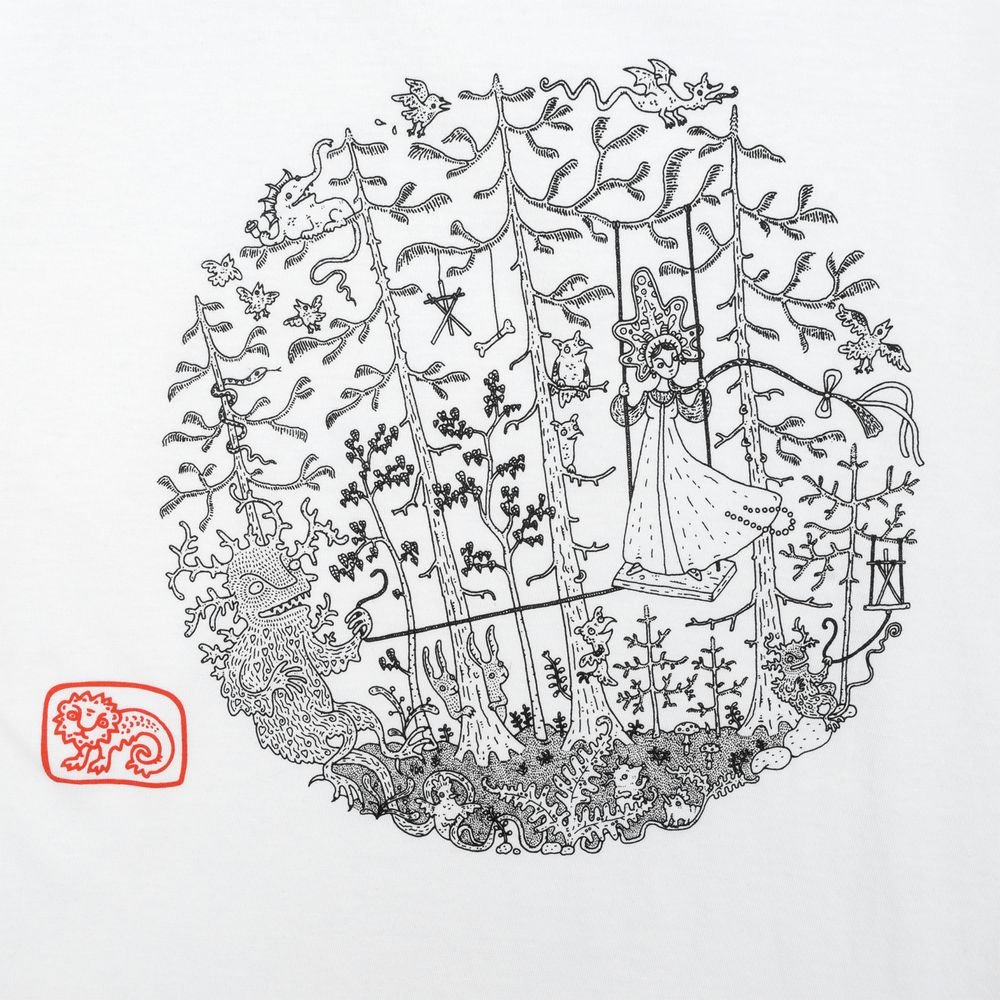 Футболка «Качели», белая_3