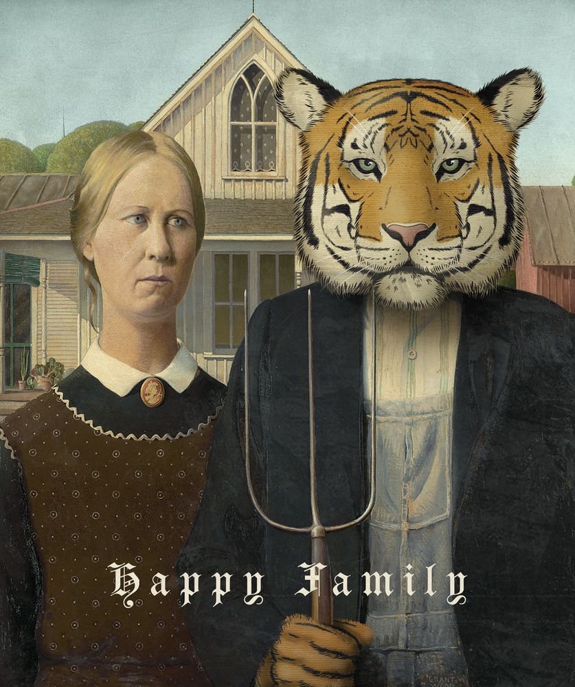 Футболка оверсайз Happy Family, молочно-белая_4