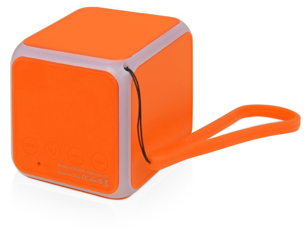 Портативная колонка Cube с подсветкой_1