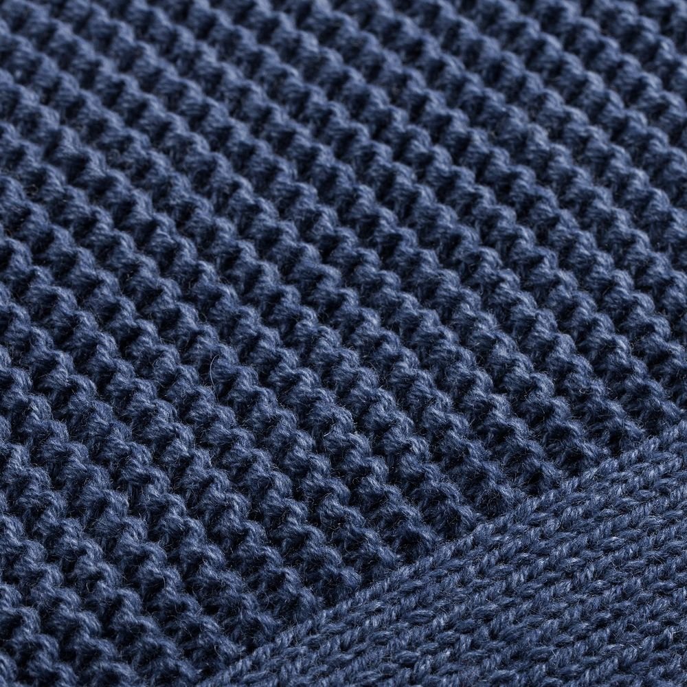 Плед Infinity, синий меланж_3