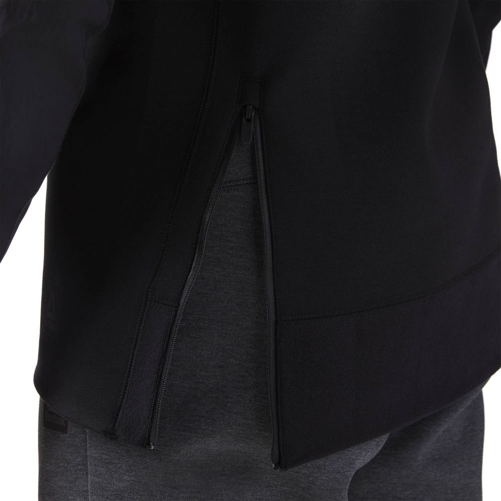 Толстовка мужская Training Supply Crew Neck, черная_4