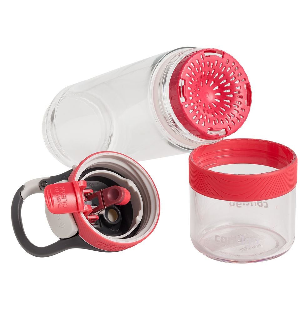 Бутылка для воды Cortland Infuser, красная_3