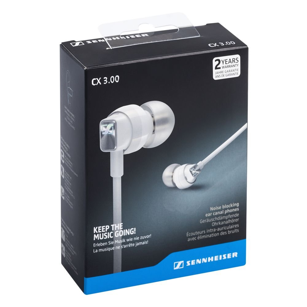 Наушники Sennheiser CX 3.00 внутриканальные, красные_5