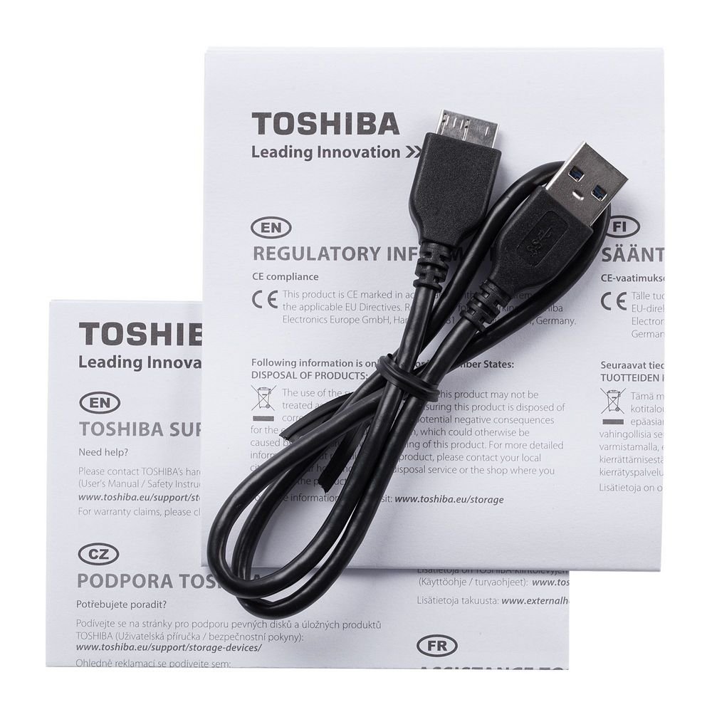 Внешний диск Toshiba Canvio, USB 3.0, 1Тб, черный_3