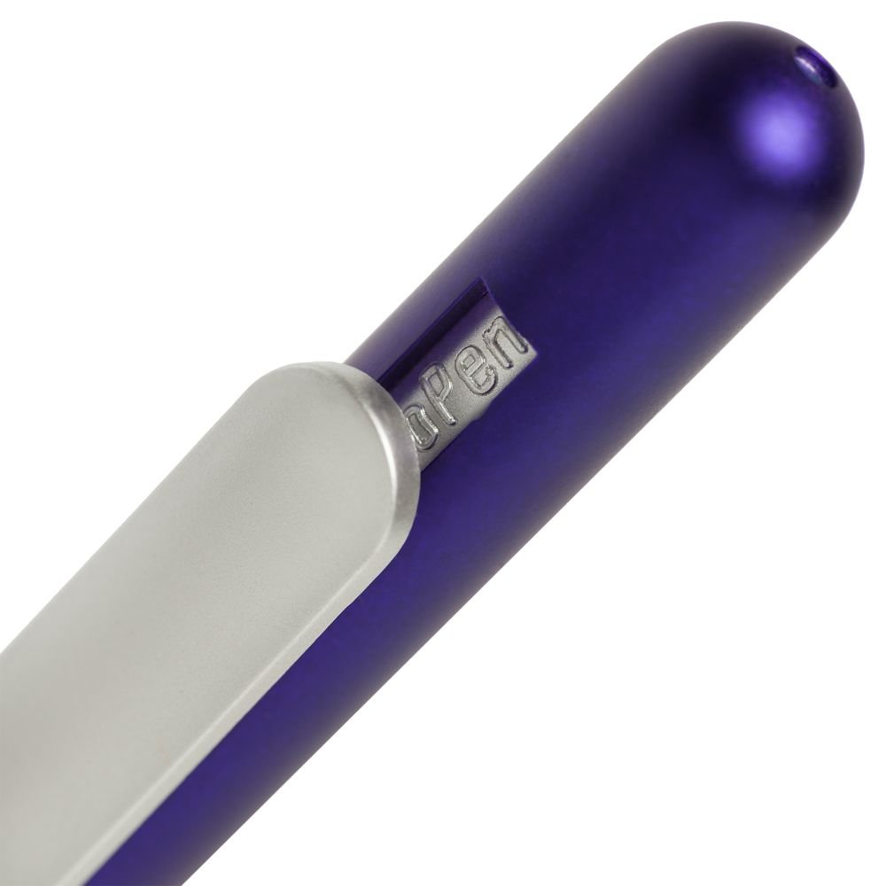 Ручка шариковая Slider Silver, фиолетовый металлик_3