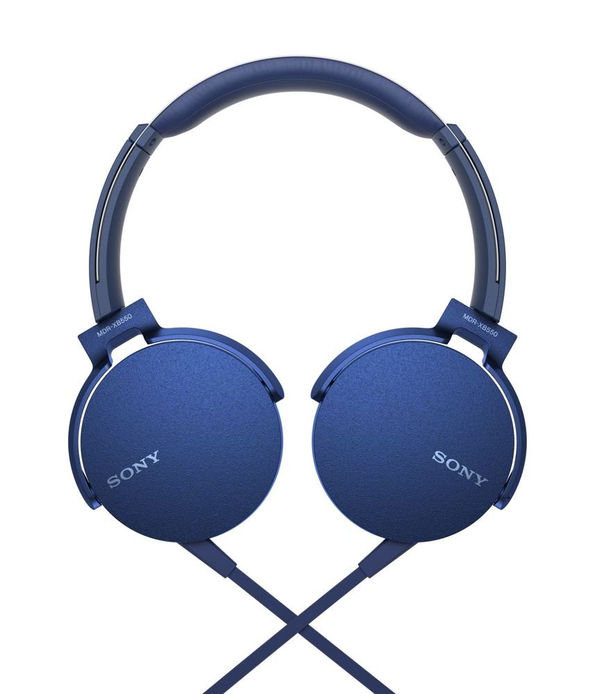 Наушники Sony XB-550, синие_2