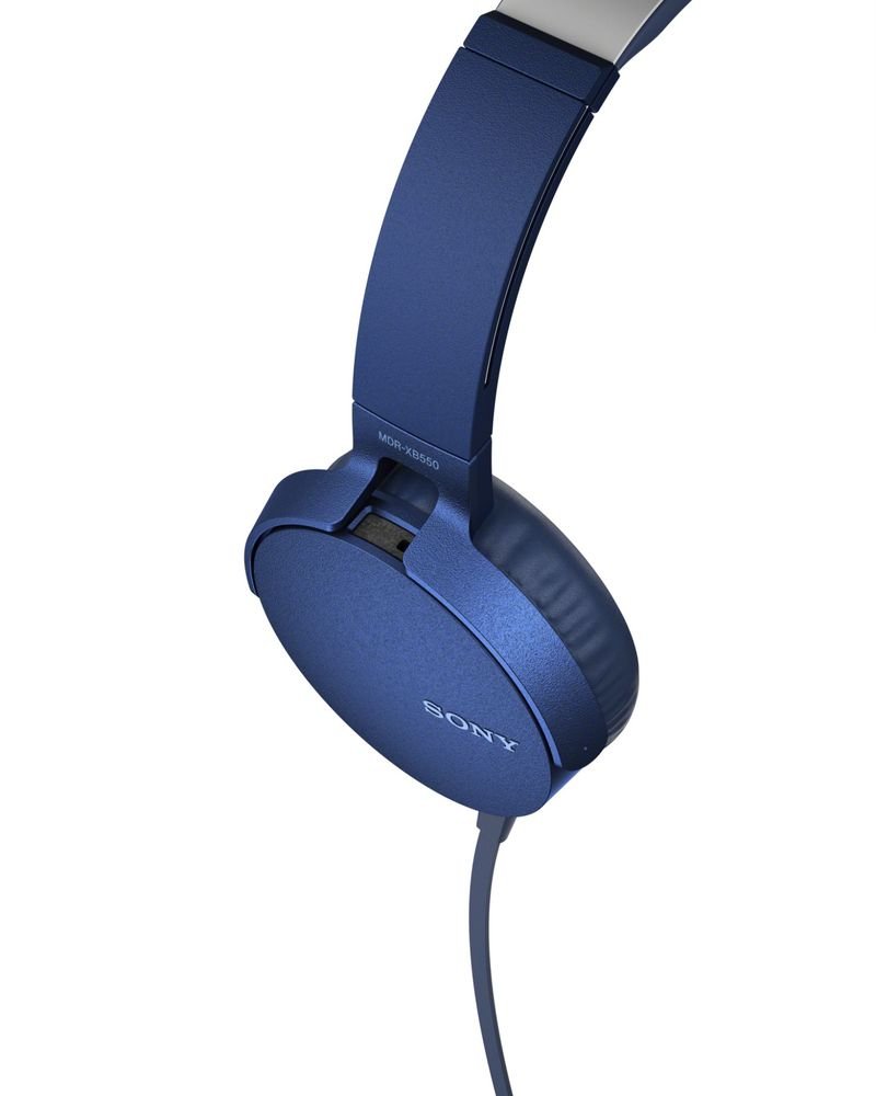 Наушники Sony XB-550, синие_3