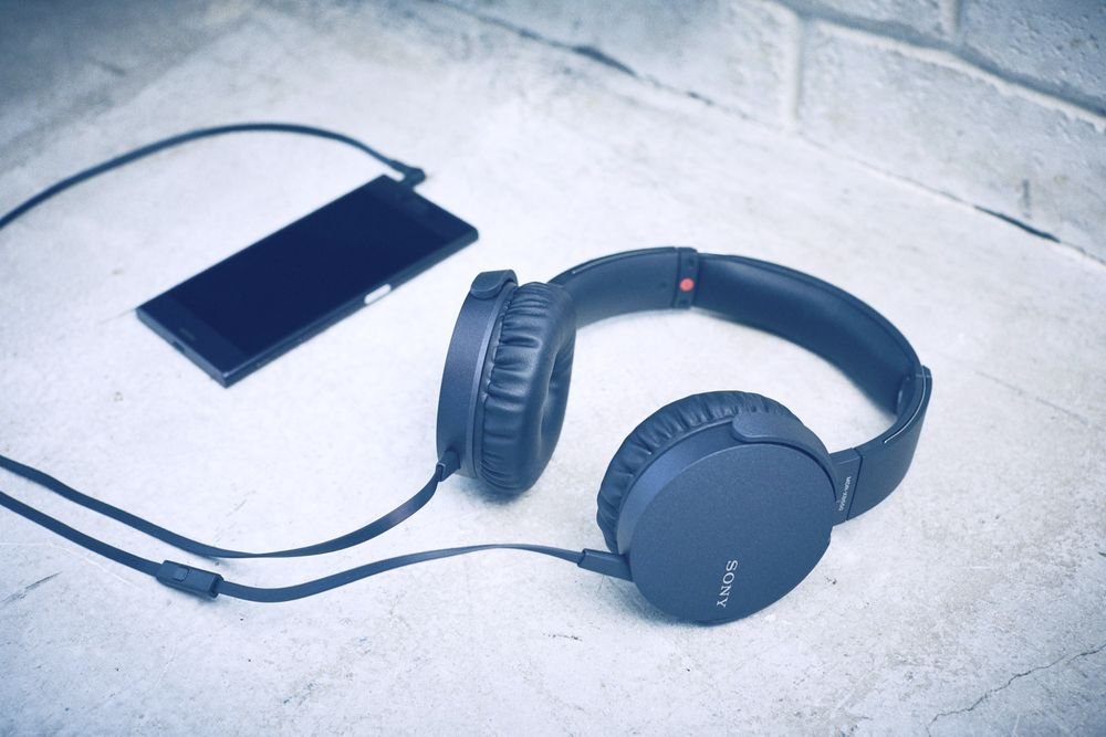 Наушники Sony XB-550, синие_4