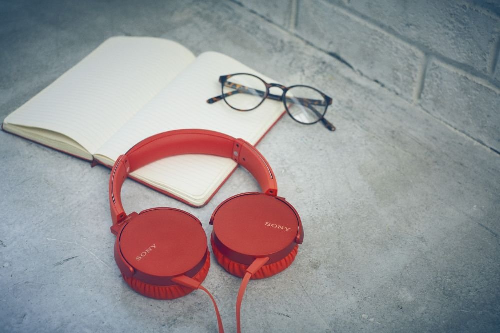 Наушники Sony XB-550, красные_5