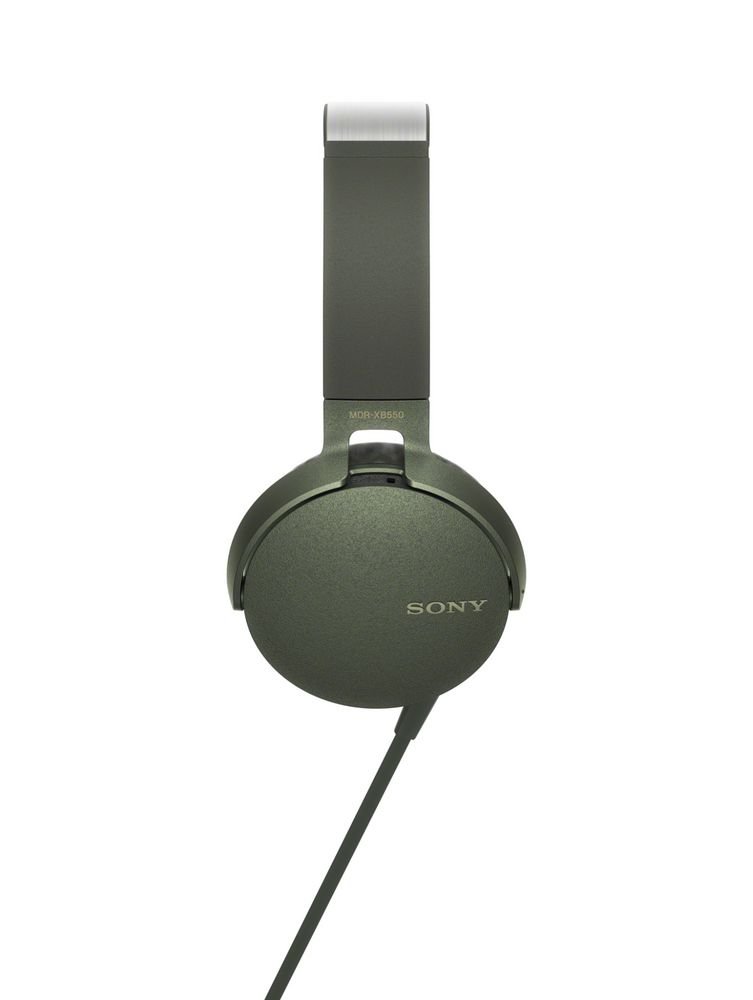 Наушники Sony XB-550, зеленые_1