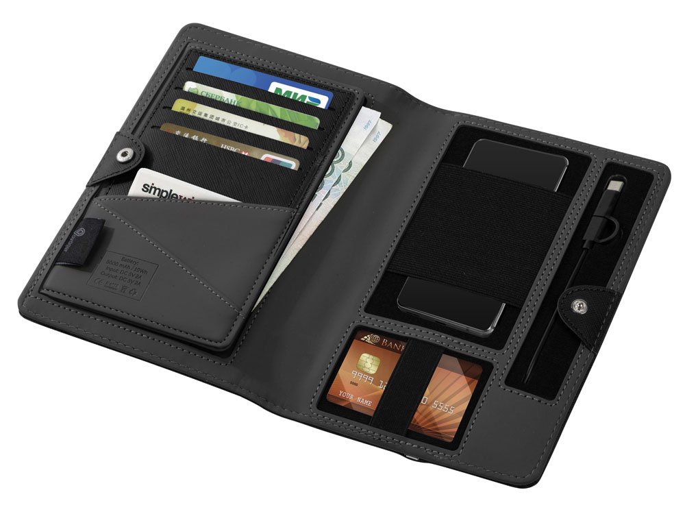 Органайзер с функцией беспроводной зарядки Manner, 5000 mAh_5