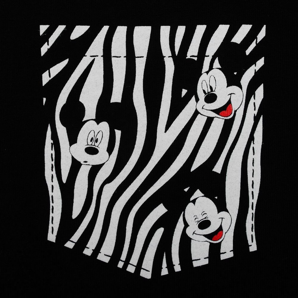 Футболка женская Mickey Pocket, черная_4