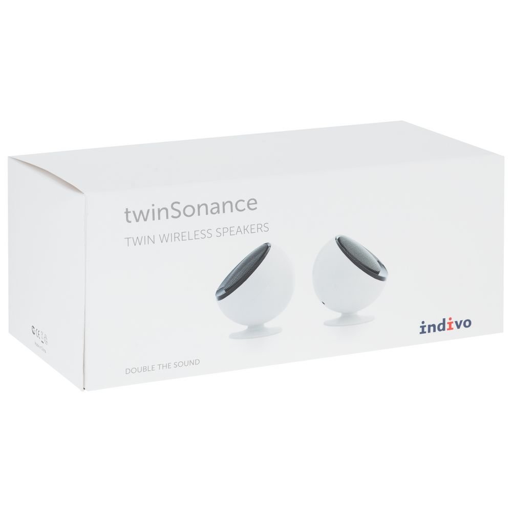 Беспроводные стереоколонки twinSonance, белые_8