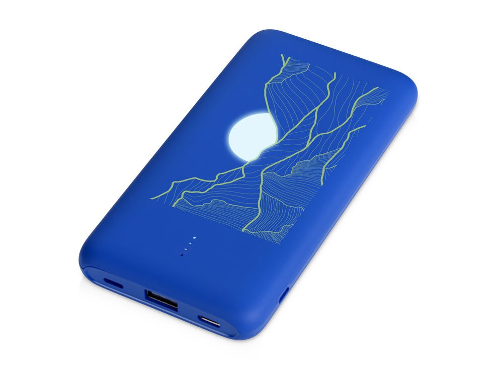 Внешний беспроводной аккумулятор с подсветкой лого Reserve X, 8000 mAh_1