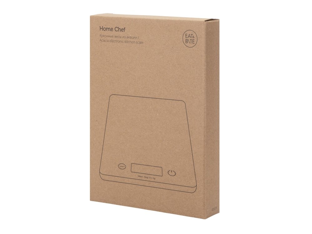 Кухонные весы из акации Home Chef_6