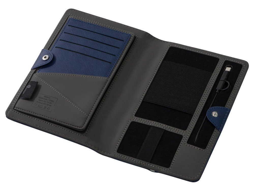 Органайзер с функцией беспроводной зарядки Manner, 5000 mAh_4