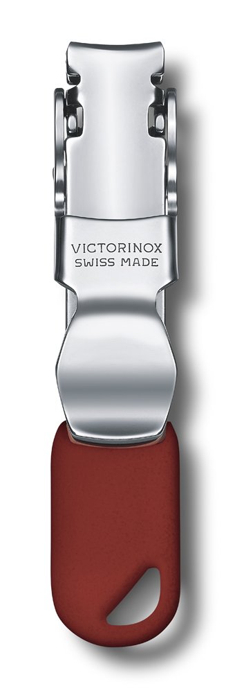 Книпсер VICTORINOX с отверстием для шнурка, сталь, красный, в блистере_4