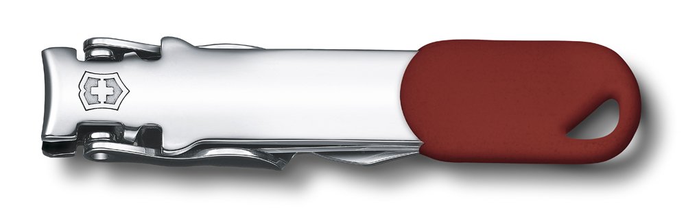 Книпсер VICTORINOX с отверстием для шнурка, сталь, красный, в блистере_5