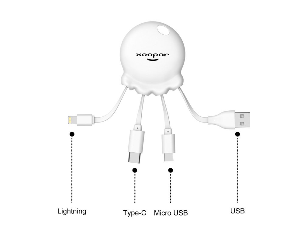 Портативное зарядное устройство Octopus Booster, 1000 mAh_1