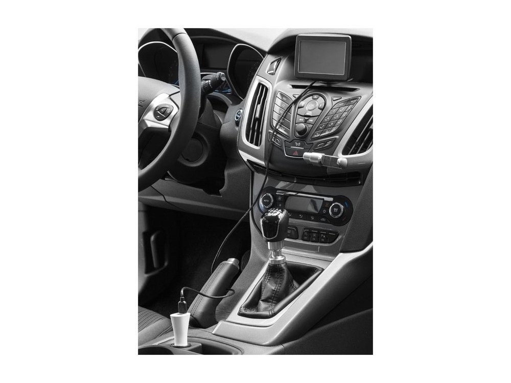 Адаптер автомобильный Split, USB x 2_2